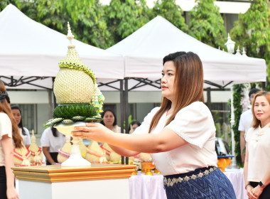 กลุ่มตรวจสอบภายในร่วมวางพานพุ่มในพิธีถวายสักการะพระราชวรวงศ์เธอ กรมหมื่นพิทยาลงกรณ์ พระบิดาแห่งการสหกรณ์ไทย ในงานวันสหกรณ์แห่งชาติ ประจำปี 2569 ... พารามิเตอร์รูปภาพ 2